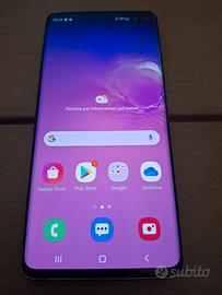 Samsung Galaxy S10+ Dual SIM - 128GB + cover nuova