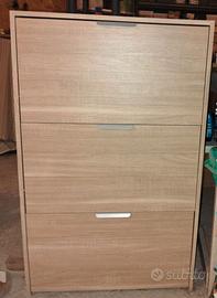 Scarpiera tre ripiani