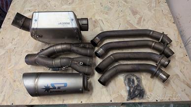 Scarico Spark grido omologato per cb650r e cbr650r