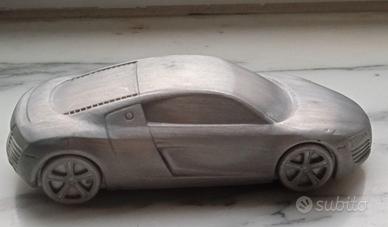 AUDI R8 modellino in alluminio collez