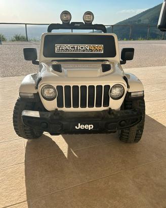 Jeep elettrica bambini 3-6 anni con radiocomando