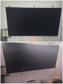 tv hisense 65 pollici con staffa 