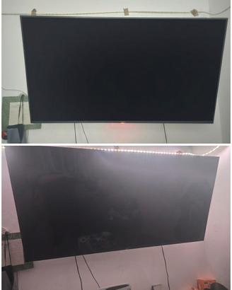 tv hisense 65 pollici con staffa 