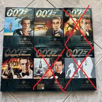 3 dvd 007 James Bond platinum edition collezione