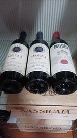 Sassicaia 2015 e 2001 tignanello 1998