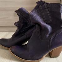 Stivaletti donna stile cowboy