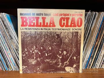Lp 33 giri bella ciao la resistenza in italia