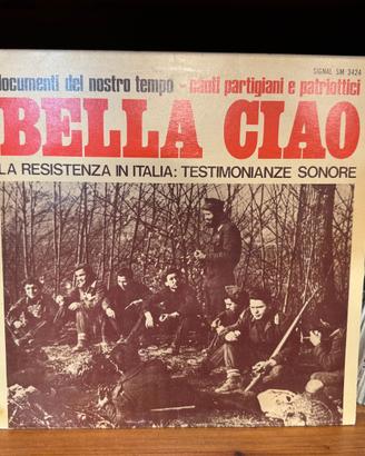 Lp 33 giri bella ciao la resistenza in italia