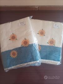 Set 3 asciugamani e telo cotone