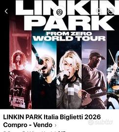 Biglietti linkin park