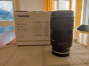 Tamron 28 75 Di III RXD per Sony E-Mount 