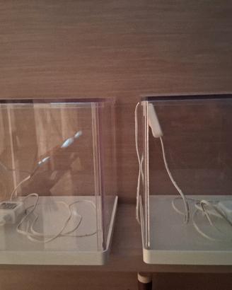 bacheca con luce a led