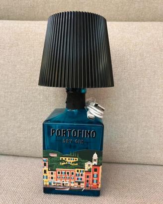 Lampada artigianale con luce led dimmerabile