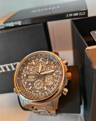 Citizen super pilot Titanium radiocontrollato 