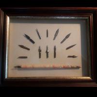 Cornici Antiche Pennini Calligrafia 