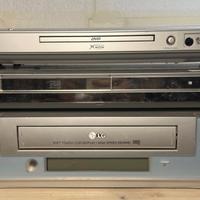 Lotto 3 videoregistratore/ Lettore DVD