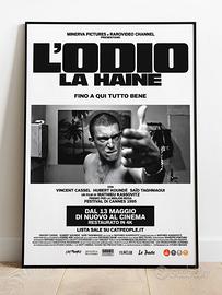 Poster Locandina Film "L'Odio - La Haine"