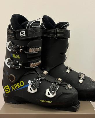 SCARPONI SCI SALOMON XPRO N. 28 42/43 FLEX 90/100