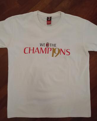 T-shirt Milan calcio 19' scudetto serie A 