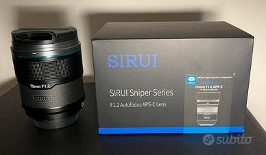 Sirui Sniper 75 mm F 1,2  - Fuji X