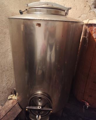 Botti vino in acciaio inox