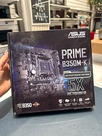 ASUS PRIME B350M-K AM4 DDR4 Scheda Madre AMD Ryzen