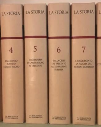 Collana “La Storia” de La Biblioteca di Repubblica