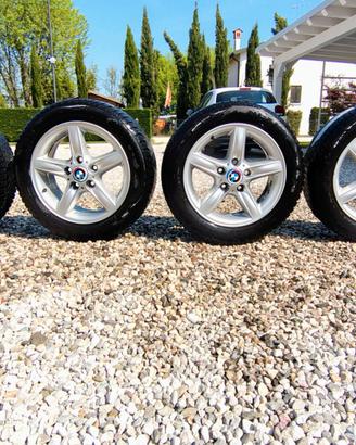 Cerchi da 16' BMW serie 1 originali+gomme inv.