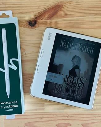 Kobo Libra Colour bianco +  Stylus + Cover