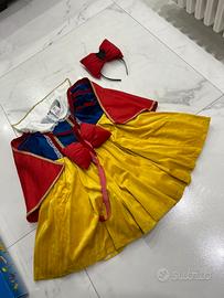 Vestito Carnevale Veneziano Biancaneve