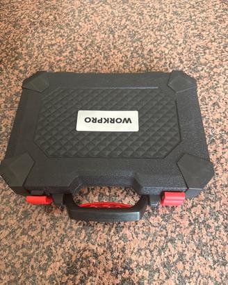 Set di attrezzi WORKPRO da 160 pezzi