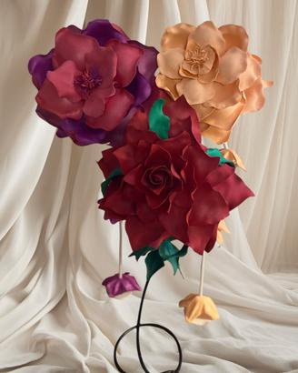 Rose fiori  giganti 