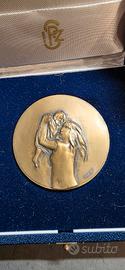 Medaglia in bronzo 1985 -  Manzù