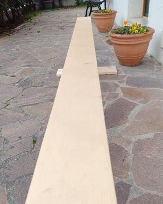 Trave allenamento per ginnastica artistica