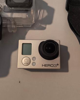GoPro Hero 3+ Silver con accessori