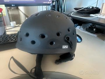 Casco sci snowboard k2 route grigio nero L/XL