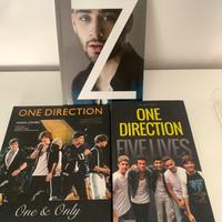 3 libri One direction e Zayn Malik