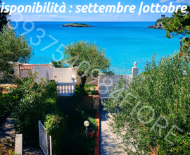 Villa a picco sul mare 4-8 posti Camerota