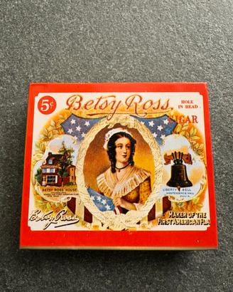 Scatola sigati vintage “Betsy Ross” Anni ‘20