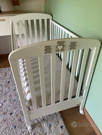 Lettino Erbesi e materasso