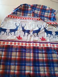 sacco Copripiumone 1 piazza e mezza natalizio