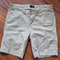 Pantaloni corti uomo beige John Barrit taglia 42