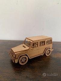 MODELLINO MERCEDES IN LEGNO