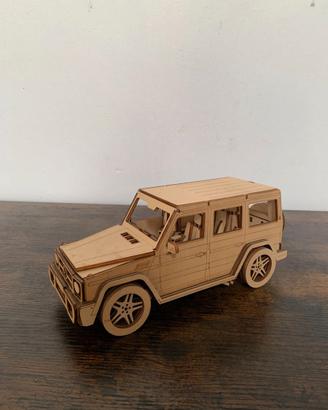 MODELLINO MERCEDES IN LEGNO