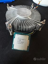 CPU Intel Core i5-7400 + dissipatore incluso