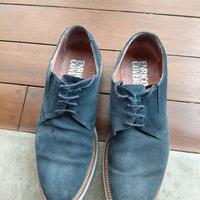 Scarpe casual camoscio blu COVERI tg 42.