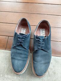 Scarpe casual camoscio blu COVERI tg 42.