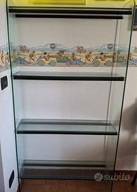 SCAFFALE IN VETRO