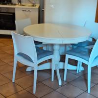 tavolo rotondo bianco 