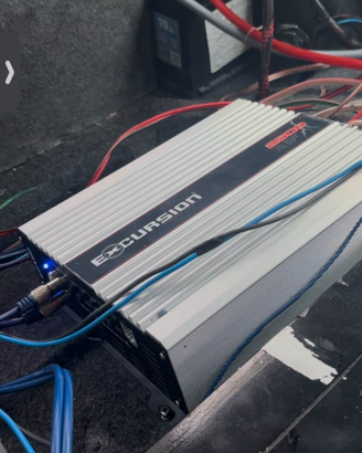 Amplificatore excursion 2500watt 1ohm